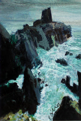 Derelict Castle, Antrim Coast